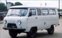 Transfer on minibus UAZ 4WD