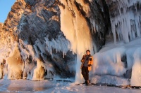 Fall in love with ice Baikal photo tour